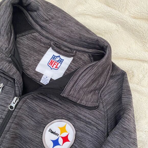 Pittsburgh Steelers football full-zip jacket - Picture 7 of 9